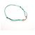 Autre Marque Bracciale in cordino mini con charm T Smile Tiffany & Co. Blu - vista 2