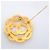 Broche Chanel banhada a ouro Dourado - vista 6