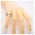 Anello Cartier C2 in oro bianco 18K - vista 7