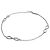 Autre Marque Pulseira com Pingente Infinity Tiffany & Co.