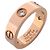 Anello Cartier Love in oro rosa 18K con diamanti