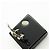 Chanel Black and Silver Clip-On Ohrringe Schwarz Silber - Ansicht 4
