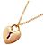Autre Marque Collar Heart Lock de Tiffany & Co. en oro rosa de 18K