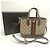 Mala Tote Gucci Small GG Supreme tela e couro bege - vista 20