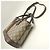 Mala Tote Gucci Small GG Supreme tela e couro bege - vista 4