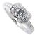 Autre Marque Bague de fiançailles Tiffany Ribbon en diamant