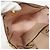 Louis Vuitton Nano Lock Me Bucket Schultertasche Beige - Ansicht 4