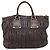Prada Gaufre Nappa Leather Large Brown - view 2