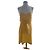 Vestido amarillo Prada de algodón