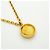 Collana Chanel placcata oro D'oro - vista 2