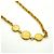 Collana Chanel Mademoiselle placcata oro D'oro - vista 2