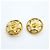 Pendientes de clip Chanel chapados en oro Dorado - vista 2
