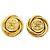 Boucles d'oreilles clips Chanel plaquées or Doré