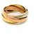 Anillo Cartier Trinity Classic - vista 4