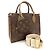 Bolso Louis Vuitton Monogram Giant Reverse OnTheGo PM Castaño Monograma - vista 2