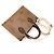 Bolso Louis Vuitton Monogram Giant Reverse OnTheGo PM Castaño Monograma - vista 5