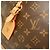 Louis Vuitton Monogram Odeon NM PM Shoulder Bag Brown - view 8