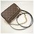 Bolsa Louis Vuitton Monogram Pochette Métis EW Marrom Monograma - vista 3