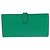 Hermès Cartera larga Hermes Bearn Soufflé Mint Green Verde - vista 2