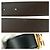 Hermès Cinturón reversible HERMES Constance con hebilla H Castaño Negro - vista 6