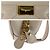 Borsa a tracolla Salvatore Ferragamo Gancini City Beige - vista 5