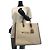 Borsa Tote Michael Kors MK Signature Mirella Marrone Bianco - vista 6