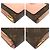 Louis Vuitton Monogram Portefeuille Juliette Coin Purse Castaño Rosa - vista 7
