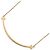 Autre Marque Collana Tiffany & Co. T Smile Small in Oro Giallo 18K