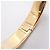Bracelete Hermès Clic H GP Plated Gold Greige Dourado Cinza - vista 5