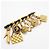 Broche Chanel - Coco Mark Camellia Icon Noir Doré - vue 2