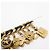 Broche Chanel - Coco Mark Camellia Icon Noir Doré - vue 6