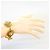 Pulsera de dijes Chanel chapada en oro Dorado - vista 6