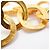 Pulsera de dijes chapada en oro Chanel Dorado - vista 7