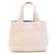 Tote Borsa a mano Prada in pelle rosa beige - vista 2