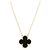 Collana Van Cleef & Arpels Vintage Alhambra in Onice e Oro Giallo 18K - vista 2