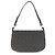 Loewe Canvas Leather Handbag Brown Black - view 2