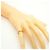 Autre Marque Tiffany & Co. 18K Roségold Diamant Curved Band Ring - Ansicht 7