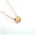 Collana Cartier C de in oro rosa 18K con diamante - vista 2