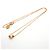 Collana Cartier C de in oro rosa 18K con diamante - vista 3