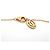 Collana Cartier C de in oro rosa 18K con diamante - vista 5
