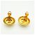 Timeless Pendientes de círculo chapados en oro Chanel Dorado - vista 7