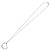 Pendente Cuore Aperto Elsa Peretti Tiffany & Co. in Argento Sterling 16mm