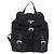 Mochila Prada Double Pocket Chain Re-Nylon Mini Negro