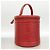 Sac à main Louis Vuitton Epi Cannes Rouge - vue 2