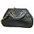 Chanel Schultertasche aus schwarzem Lammleder