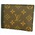 Louis Vuitton Monogram Macassar Portefeuille Mindoro Wallet Marrom Preto