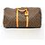 Louis Vuitton Monogram Keepall Bandoulière 60 Marrom - vista 13