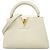 Louis Vuitton Capucines Mini Handtasche Weiß