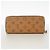 Louis Vuitton Monogram Reverse Portefeuille Clemence Long Wallet Braun - Ansicht 8