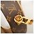 Bolso de hombro Louis Vuitton Monogram Petite Boite Chapeau Castaño - vista 8